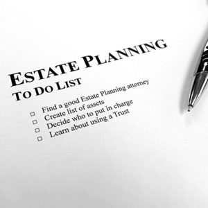 Checklist for estate planning including will, trust, power of attorney, and beneficiaries. - Law Office Of Aurelio Garza